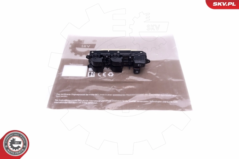 Switch, window regulator